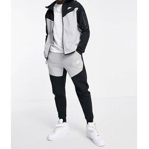 Nike Tech "Grey and Black" Hoodie and Pants