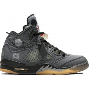 Air Jordan 5 x Off White Black