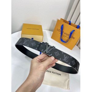 Louis Vuitton Black "Classic Patron" Belt